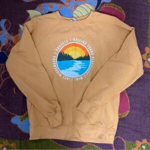 vintage landscape sweatshirt